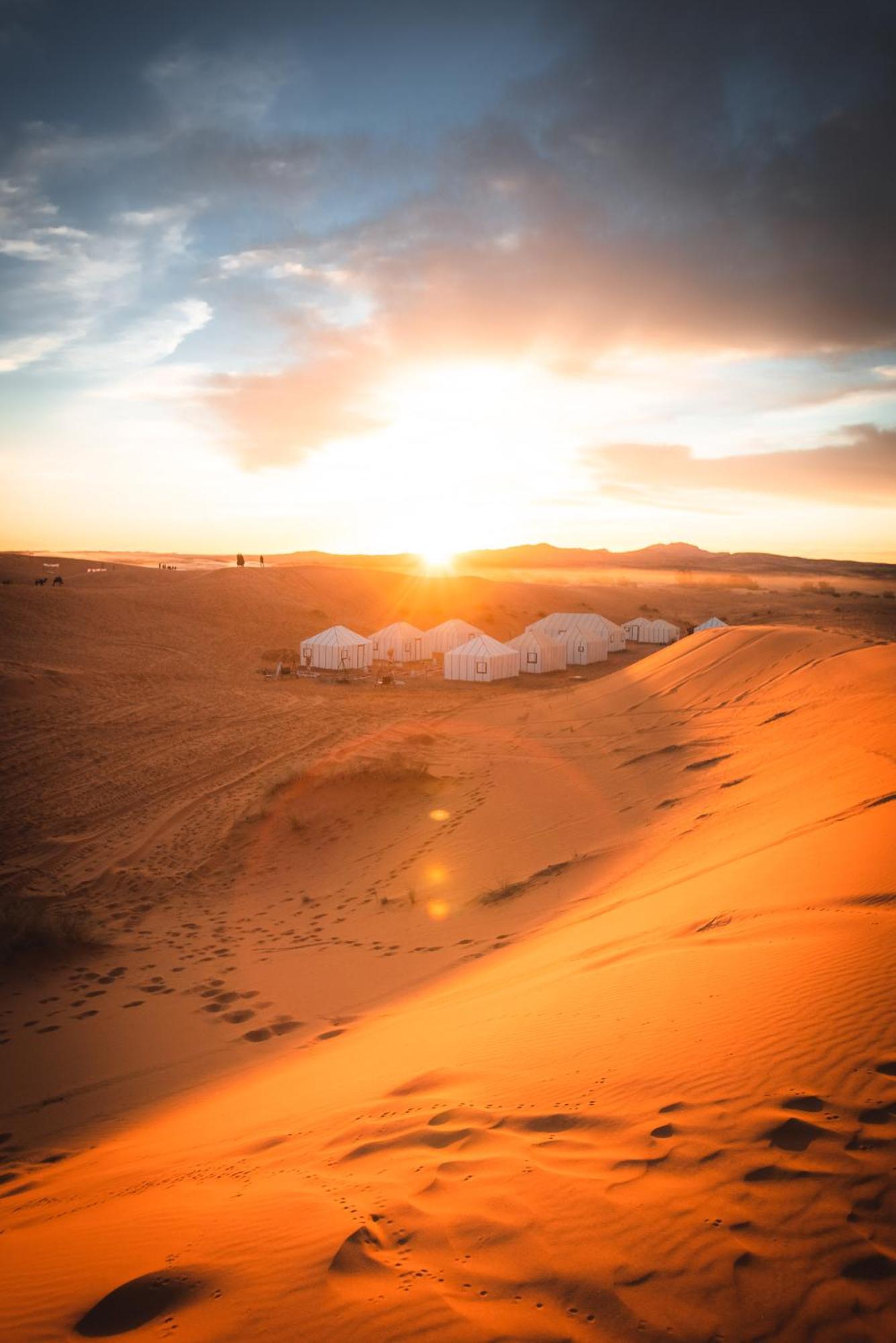 Erg Chebbi Khamlia Desert Camp Merzouga Exterior photo